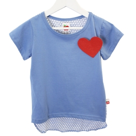 Oobi S14 Riley Blue Bubble Dot Tee